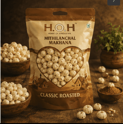 HOH Classic Roasted makhana packet