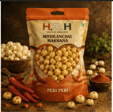 HOH Peri Peri makhana packet